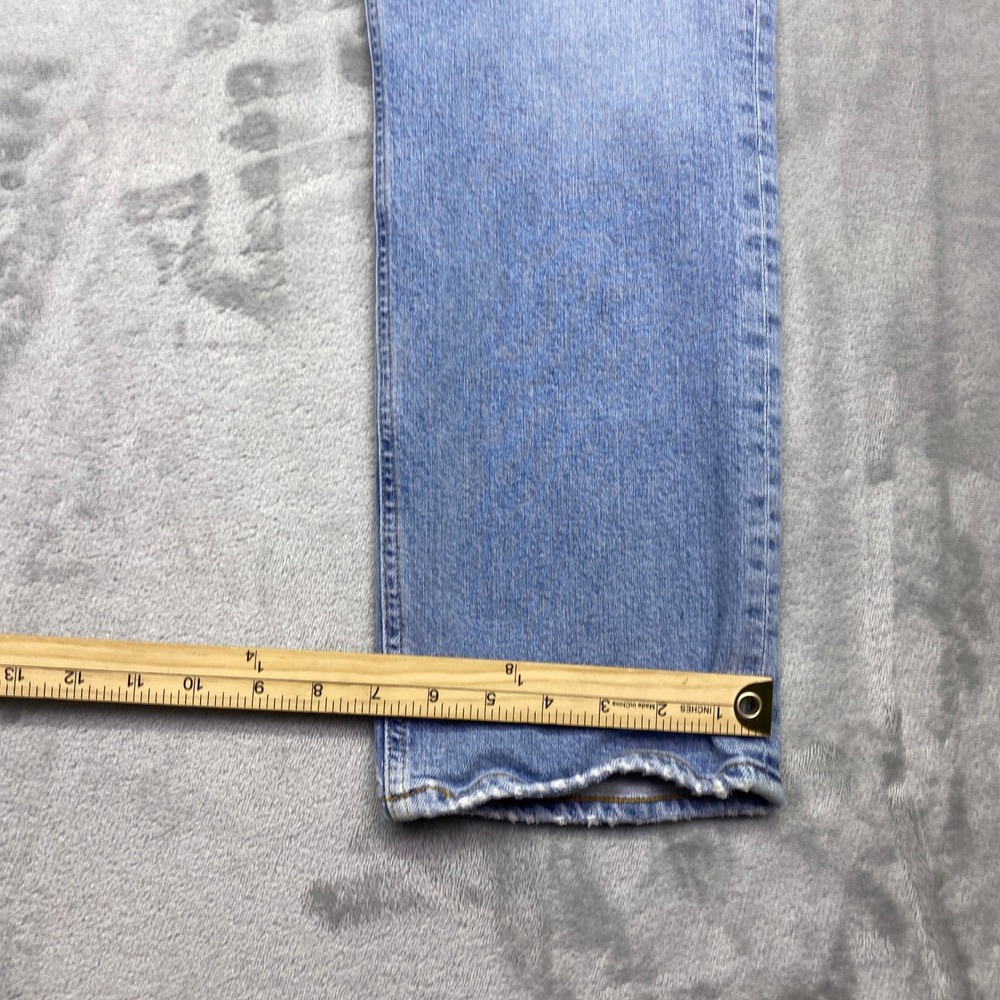 Citizens of Humanity Jolene High Rise Slim Straight Jeans Blue Sz 30 Grunge - Picture 10 of 11
